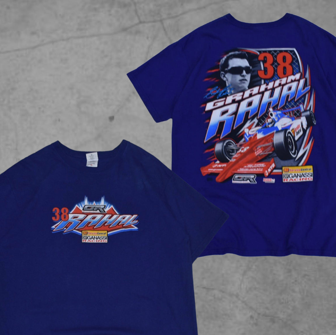 Graham Rahal # 38 Indy Car Series Tee (L)