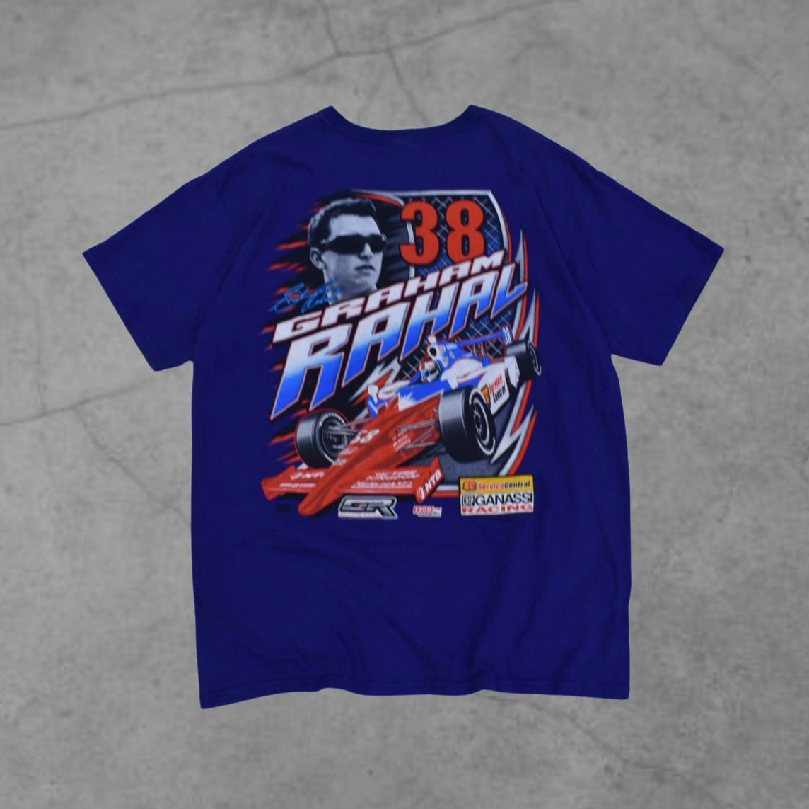 Graham Rahal # 38 Indy Car Series Tee (L)