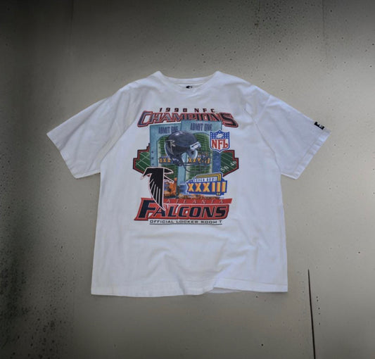 Super Bowl XXXIII Atlanta Falcons 1995 NFC Champions Tee (L)