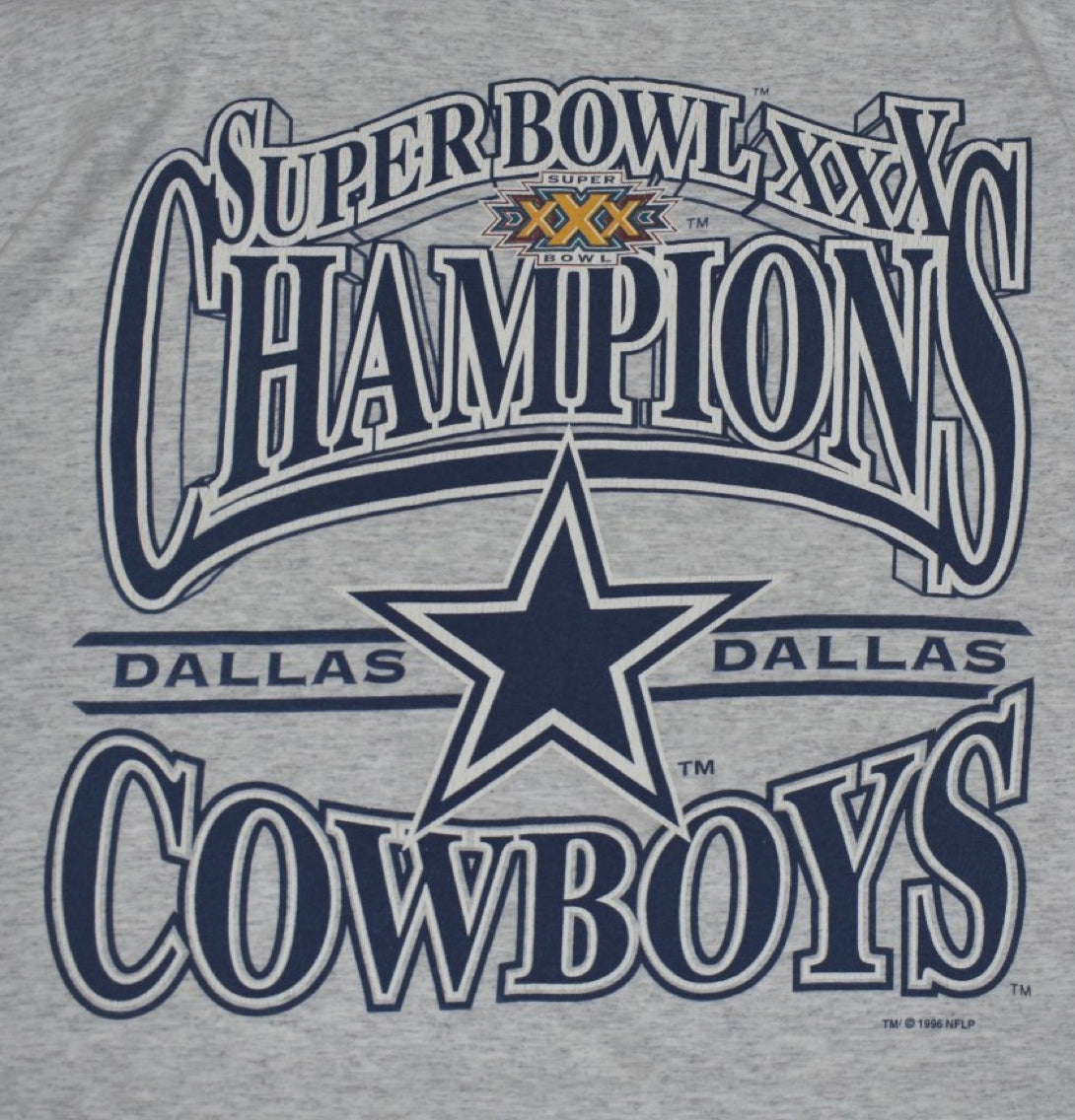 Dallas Cowboys Super Bowl XXX Tee (XL)