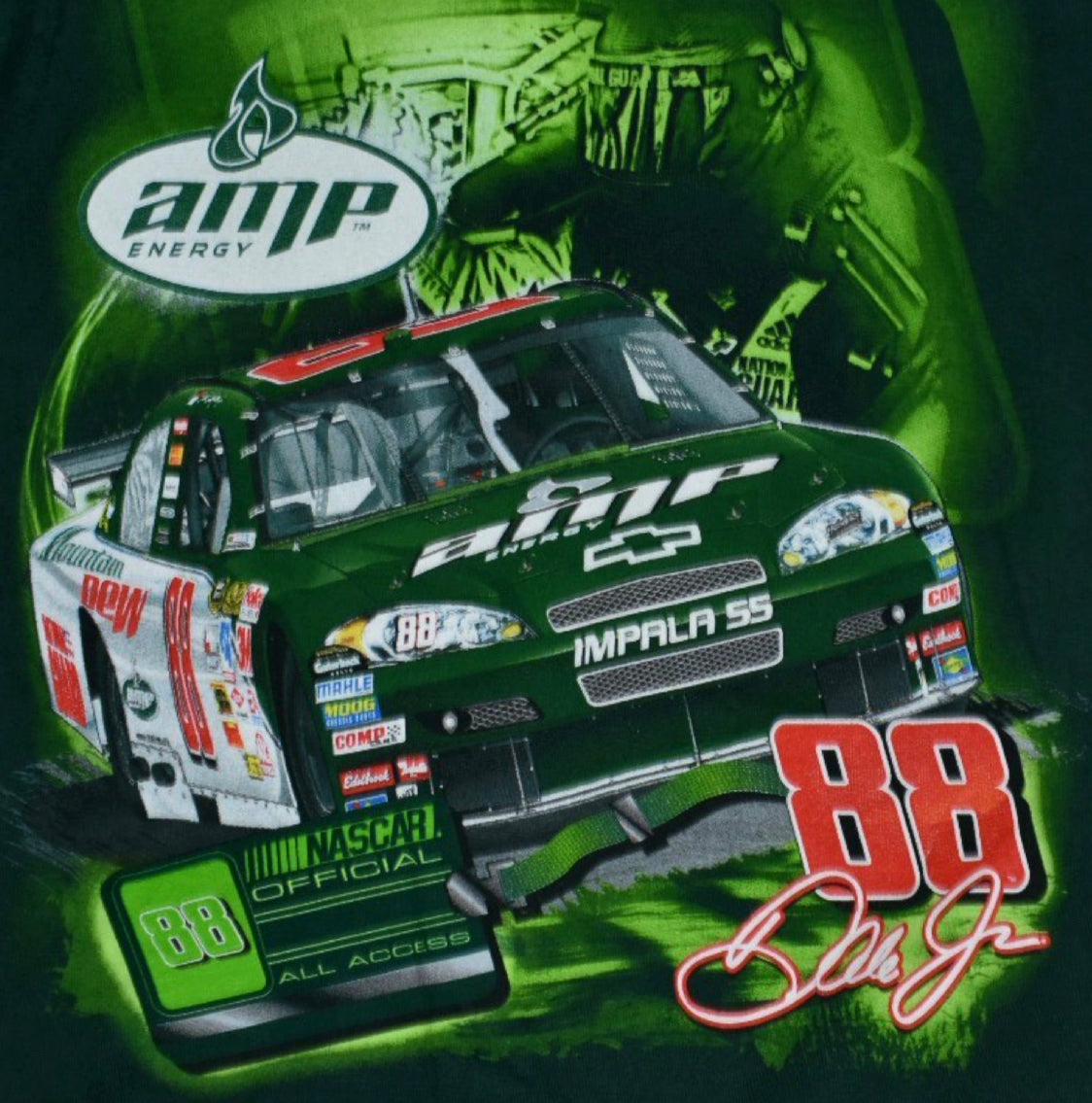 Dale JR 88 Amp Energy NASCAR Tee (M)