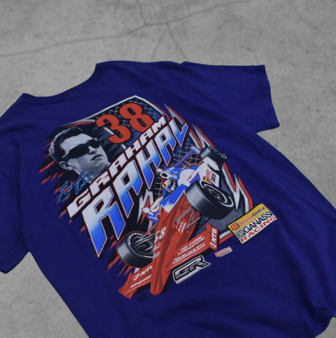 Graham Rahal # 38 Indy Car Series Tee (L)