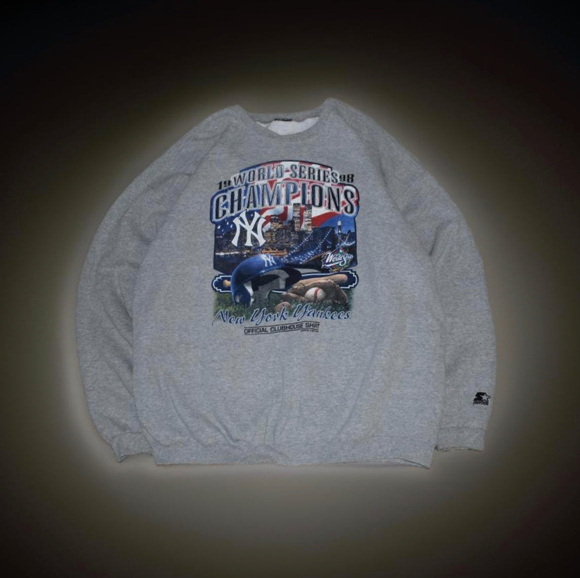 New York Yankees 1998 World Series Champions Crewneck Sweater (2XL)