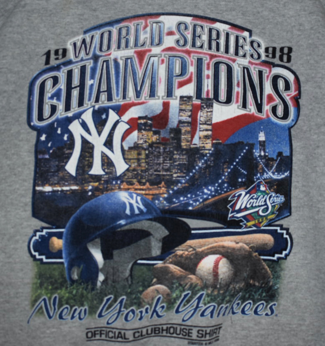 New York Yankees 1998 World Series Champions Crewneck Sweater (2XL)