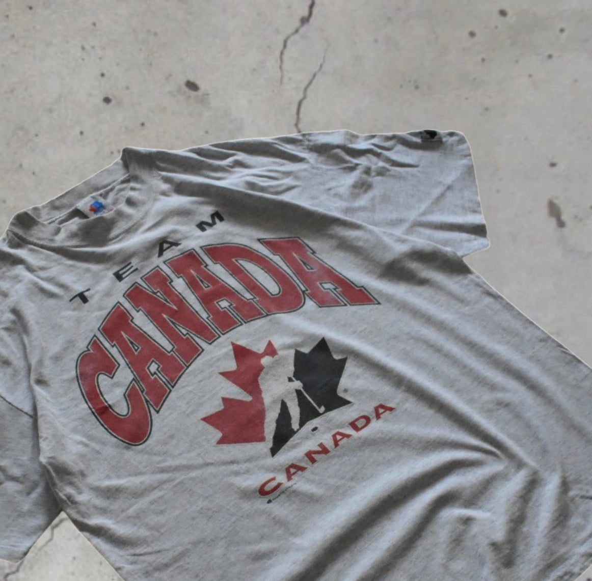 Team Canada Spell Out Hockey Tee (L)