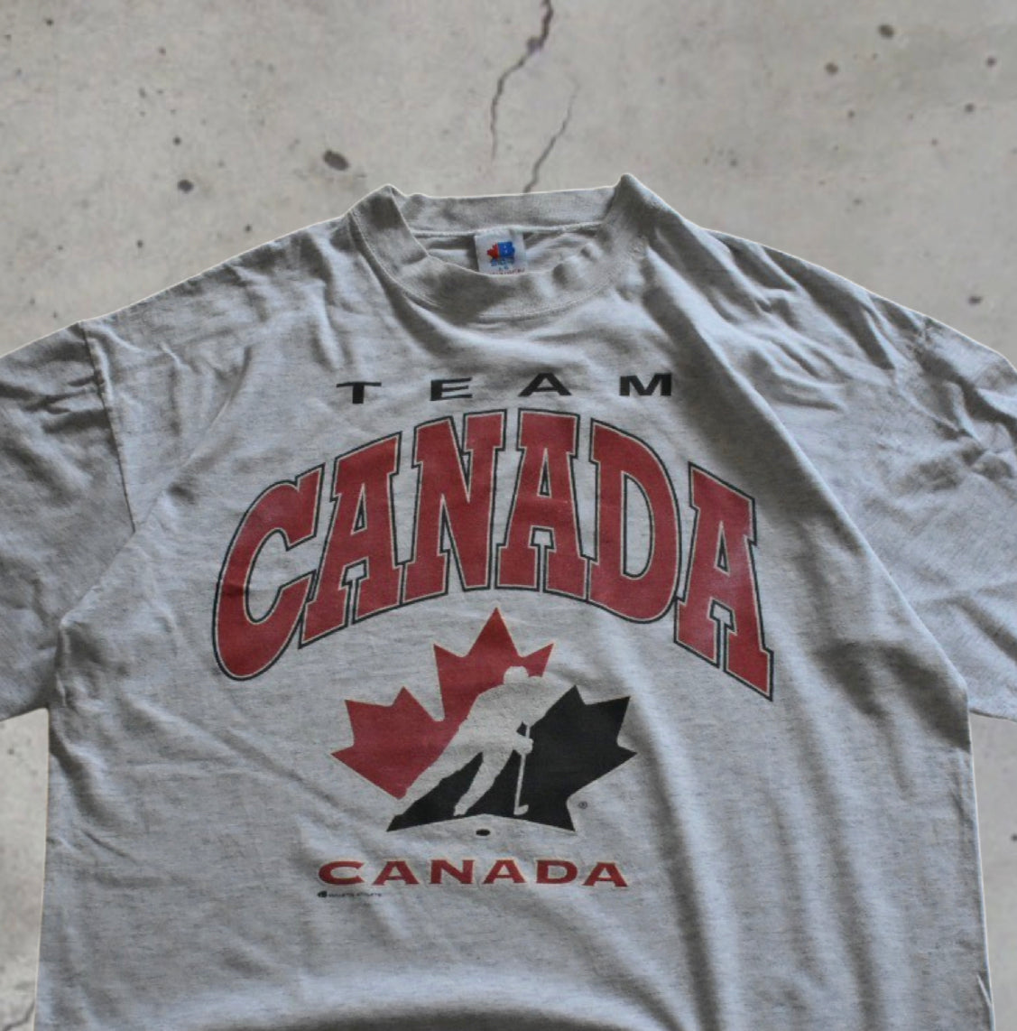 Team Canada Spell Out Hockey Tee (L)