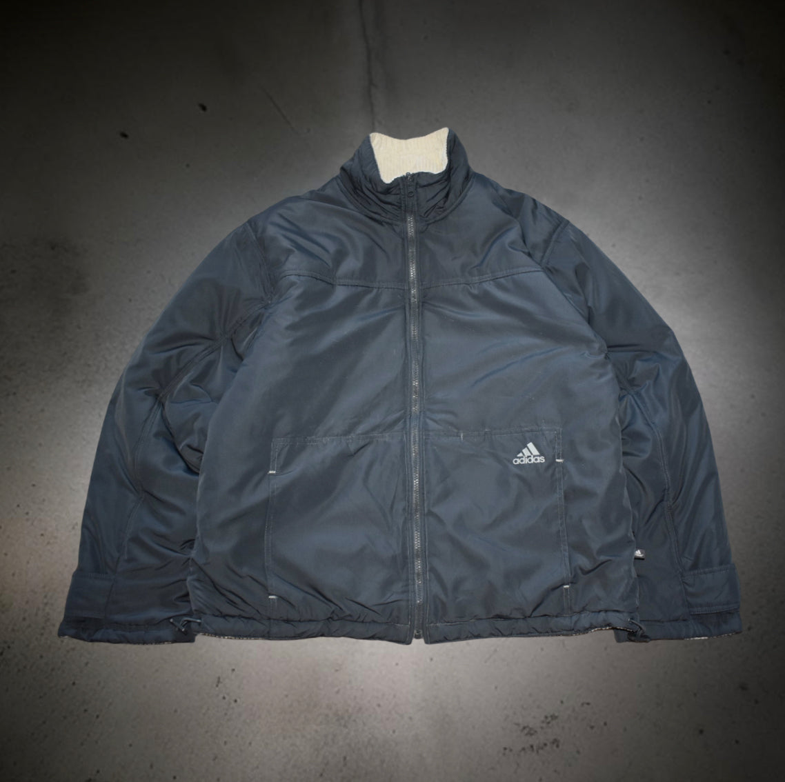 Reversible Corduroy Adidas Jacket (L)